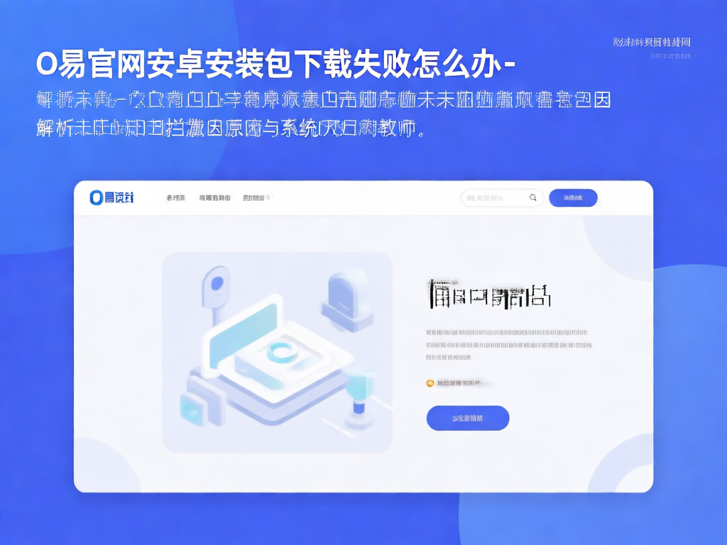 O易下载失败提示界面